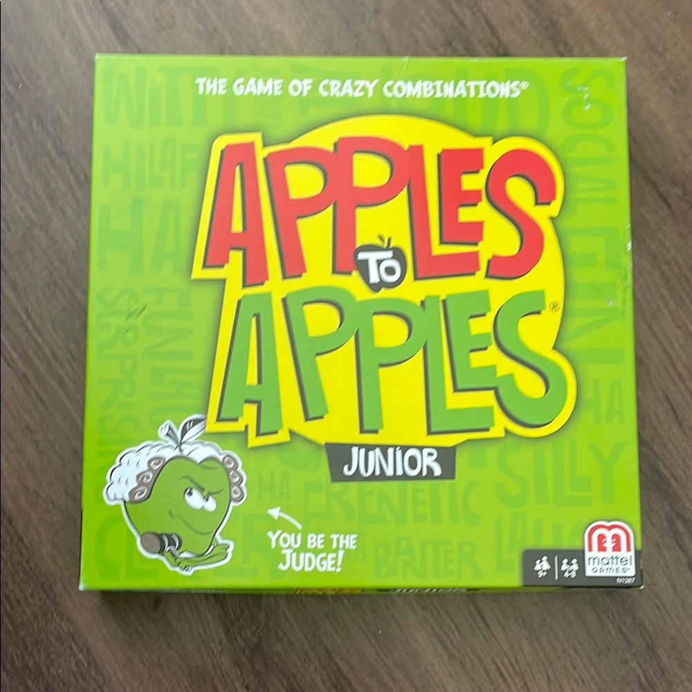 Mattel Apples to Apples Junior Board Game